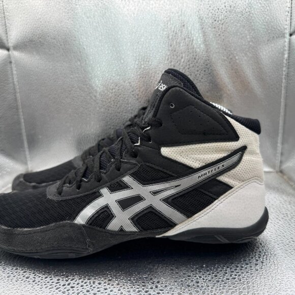 Size 7.5‎ Asics Matflex 6 Wrestling Mens Black White Boxing Sneakers 1081A021 main image 7